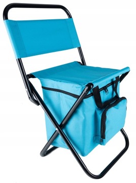 Складное туристическое кресло для рыбалки с сумкой.