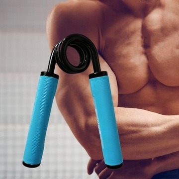 Тренажер для пальцев Противоскользящее усиление рукоятки Сила захвата Синий 250 фунтов