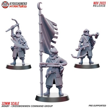 Command Group Araby Crossbowmen x3 Kyoushuneko Min