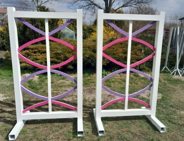 Премиальная алюминиевая подставка для препятствий