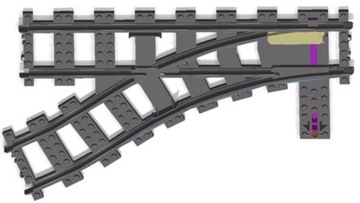 НАБОР БЛОКОВ ПУТЕВЫХ ПУТЕЙ 6 ШТ. ПОВОРОТЫ И СУСТАВЫ