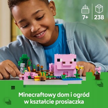 Lego Minecraft House Prosiaczka 21268