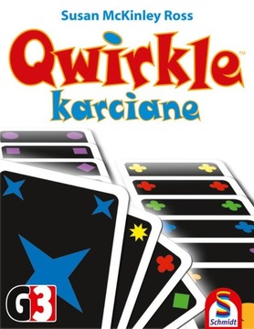 Gra planszowa G3 Qwirkle karciane