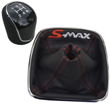 Ford S-Max I 2009-2015 Gałka Zmiany Biegów Mieszek Haft 5B
