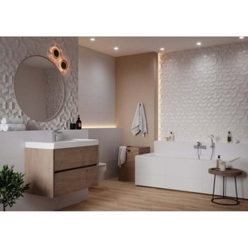 PŁYTKI ŚCIENNE ALTERIO biały hexa 30x60* 8mm gat. I