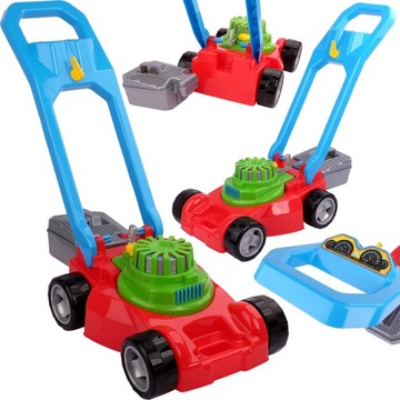 DUŻA KOSIARKA Z KOSZEM DLA DZIECI DŹWIĘK WIRNIK PL