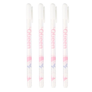 PIÓRO ŻELOWE BIAŁY 0.8 MM 4 SZTUK