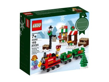LEGO Świąteczny pociąg 40262 7 + 169 elementów