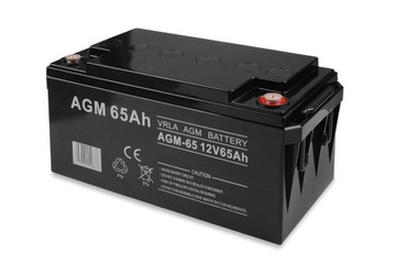 Akumulator VRLA AGM 65Ah kamper piec UPS Okazja