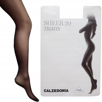 CALZEDONIA rajstopy SHEER 20 DEN TIGHTS Tg 4 L