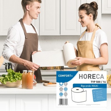 Бумажные полотенца MAXI 100% целлюлоза, 6 шт, белые