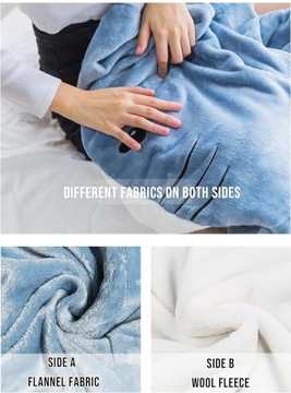 Одеяло акулы, чтобы носить пижаму для спального мешка Супер мягкий теплый зимний размер m