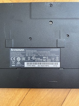 Док-станция Lenovo 40A2 с ключом