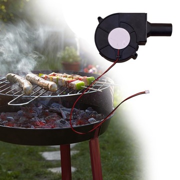 5V Dmuchawa do grilla Wentylator Mini Dmuchawa Lekka do Kempingu Złącze A