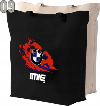 Хлопковая сумка BMW + НАЗВАНИЕ