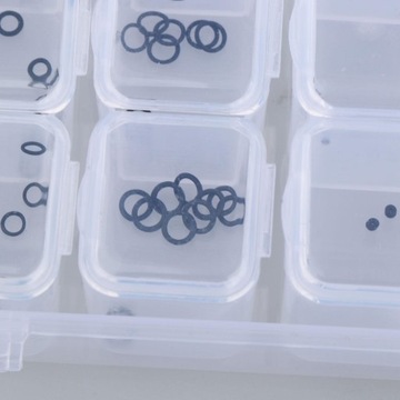 2 Pudełka Wodoodporne Solidne Akcesoria Zegarmistrzowskie Konserwacja Mini