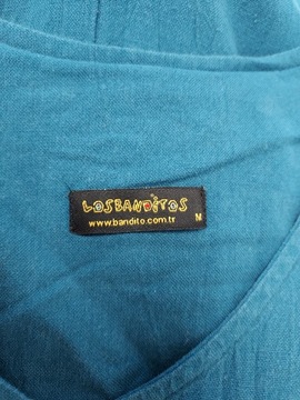 LOSBANDITOS sukienka 100% cotton jak len S M