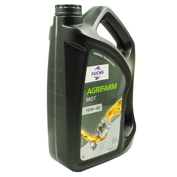 OLEJ SILNIKOWY AGRIFARM MOT 10W-40 5L FUCHS