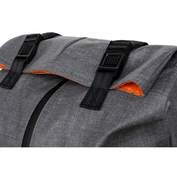 Plecak R-BAG męski SZARY na laptopa 15,6'' HOPPER