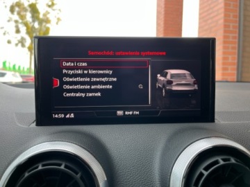 Audi Q2 SUV Facelifting 1.5 35 TFSI 150KM 2022 Audi Q2 1.5 benzyna 150 KM S- LINE automat zarej w PL niski przebieg, zdjęcie 19