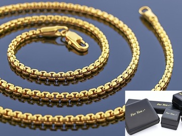 ZŁOTY ŁAŃCUSZEK 14k / 45cm ! JAKOŚĆ !