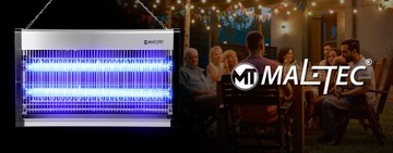 LAMPA OWADOBÓJCZA UV NA KOMARY MUCHY ELEKTRYCZNA PUŁAPKA MOCNA 30W 200m2