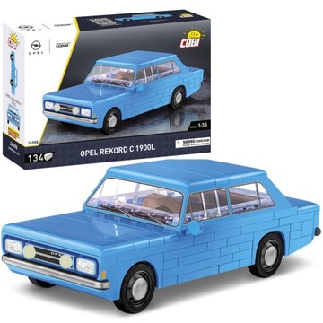 COBI 24598 OPEL RECORD C 1900 L KLOCKI SAMOCHÓD AUTKO 134 EL