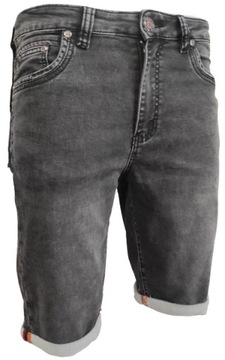 Spodenki Męskie Jeansowe Krótkie Spodnie Jeans W38