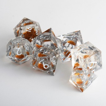 НАБОР «ПЕСОК В ГЛАЗАХ» ИЗ 7 ЖИДКИХ КУБИКОВ ДЛЯ РПГ