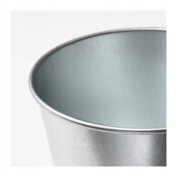 12 шт. БИНТЬЕ Крышка для цветочного горшка - оцинкованная 9 см.