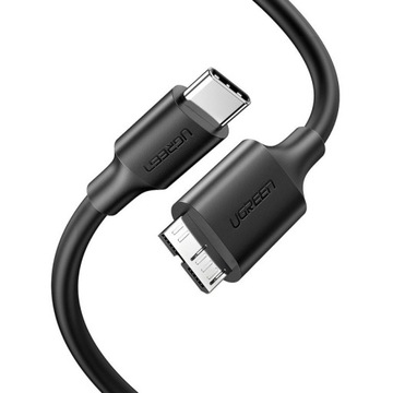 USB-C — кабель micro USB-B SuperSpeed ​​3.0 1м черный