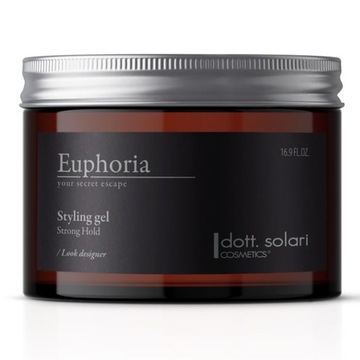 EUPHORIA MĘSKI SILNIE UTRWALACJĄCY ŻEL WŁOSY 500ml