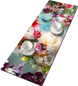 Bieżnik na stół Bertoni filcowy WILD MEADOW 115x40 cm