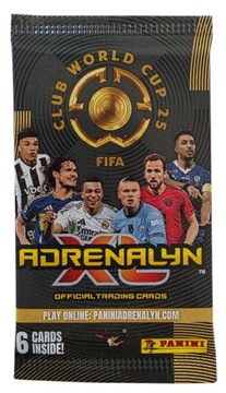 Karty PANINI 2025 CLUB WORLD CUP 25 - SASZETKA 6 kart piłkarskich NOWOŚĆ