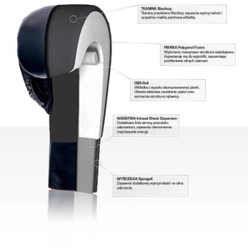 БОКСЕРСКИЕ ПЕРЧАТКИ BUSHIDO B-2v3A, 10 унций