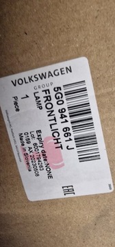 VW GOLF 7 VII 12-16 HALOGEN LEVÝ 5G0941661D