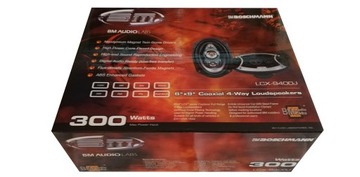 BOSCHMANN LCX-9400 6X9 ДИНАМИКИ МАКС. МОЩНОСТЬ 300 Вт