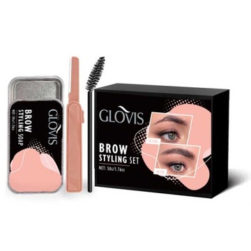 Wosk Mydełko do Brwi Układanie Stylizacja 50g + Gratis Trymer Szczoteczka