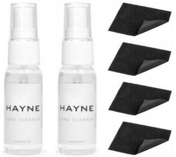 PŁYN DO OBIEKTYWÓW Hayne Lens Cleaner 2 x 30ml + 4 x Ściereczka