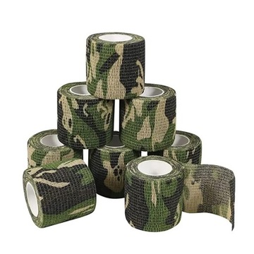 12 Rolls Self-adhesive Bandage Pet Elastoplast Cohesive Muscle Tape