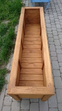 Деревянный ящик, вазон, крышка S 80х50х40