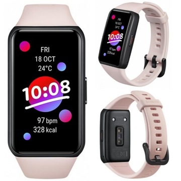 Honor Band 6 Smartband AMOLED 1,47'' BT – różowy