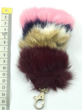БРЕЛОК - мех - 14 цветов