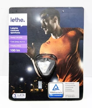 LETHE LATARKA CZOŁOWA SPORTOWA 100LM LED CZOŁÓWKA