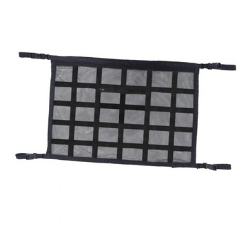 Sufitowa siatka ładunkowa samochodu Siatka do przechowywania podwieszanego samochodu Mocne obciążenie 90x65 cm 30 siatek