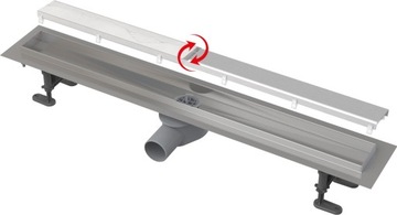 Odpływ liniowy Alcaplast Fit and Go 65 cm DOUBLE6 NISKA ZABUDOWA