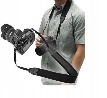 ЧЕРНЫЙ НЕОПРЕНОВЫЙ РЕМЕНЬ ДЛЯ ФОТО