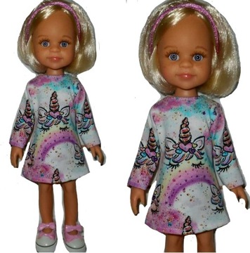 Sukienka dla lalki Paola Reina 32cm