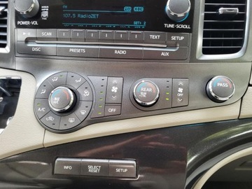 Toyota Sienna III 3.5 V6 266KM 2011 TOYOTA SIENNA 3.5 V6 266KM, Automat, 1 właściciel od 12 lat,7 Miejsc, zdjęcie 13