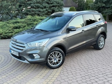 Ford Kuga II SUV Facelifting 1.5 EcoBoost 120KM 2017 Ford Kuga 1.5 120KM Kamera Tablet Serwis Sprawdz 1-reka 1.5 Benzyna, zdjęcie 7